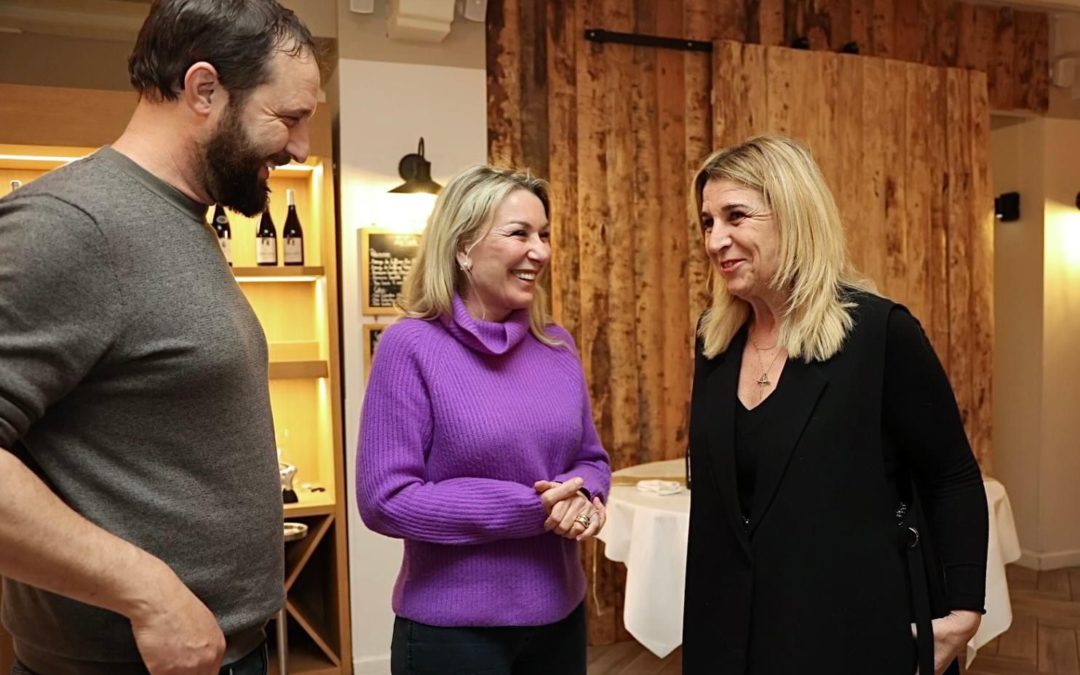 La présidente de l’Agence du Tourisme de la Corse, Angèle Bastiani à la rencontre des professionnels du tourisme.