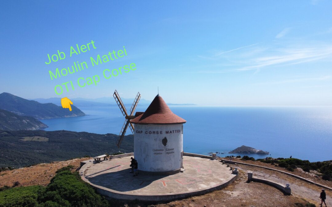 Offres d’emploi 2023, CDD saisonnier 4 mois et 2 mois – Office de tourisme du Cap Corse. Accueil hors les murs, Ersa-Centuri