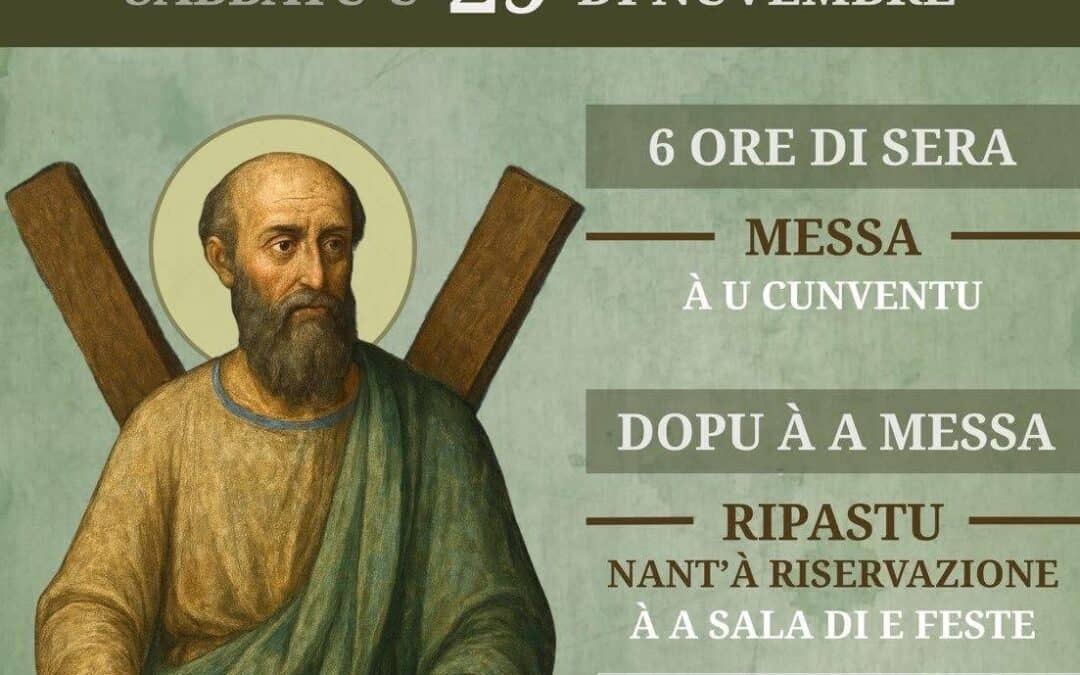 Repas de la Sant’Andria à Ersa