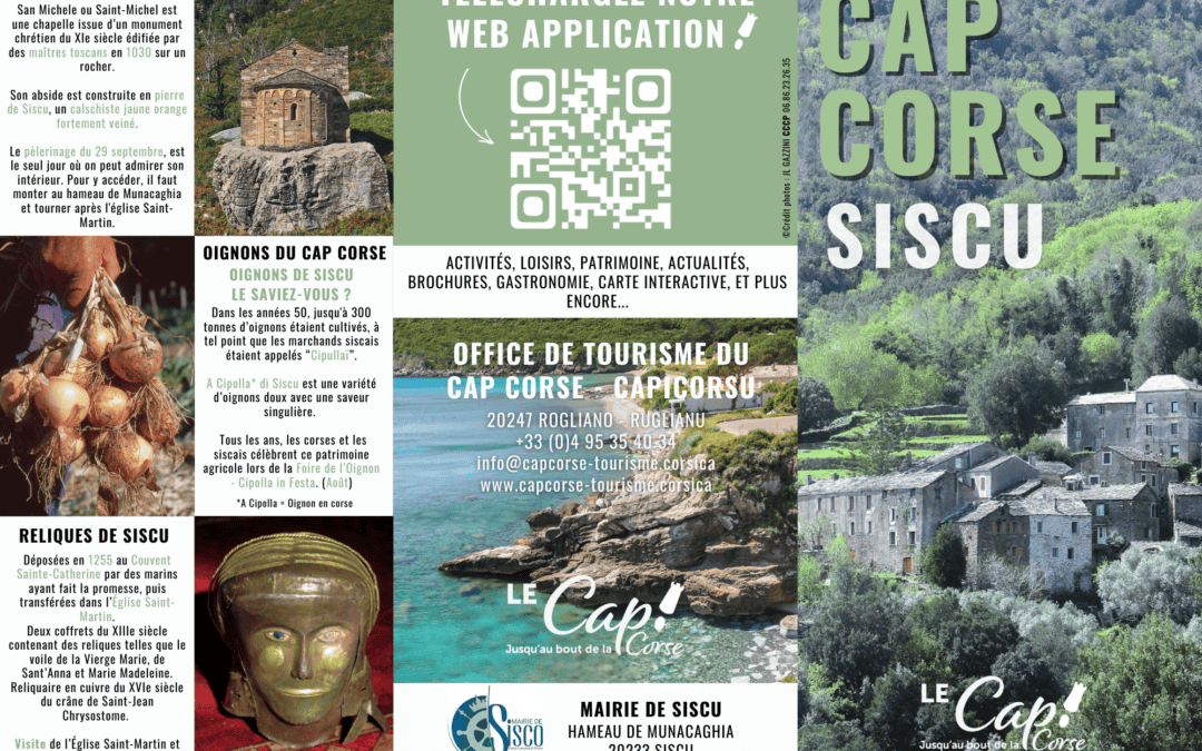 Le village de Siscu dans le Cap Corse